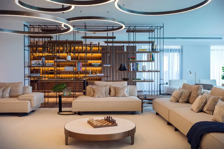 Furnished commercial lounge space in Bahrain