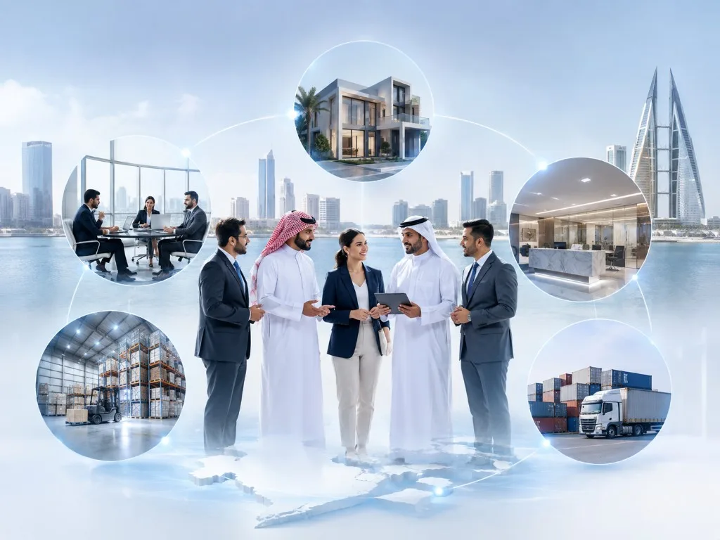 Zoom colleagues and the Group’s commercial work in Bahrain